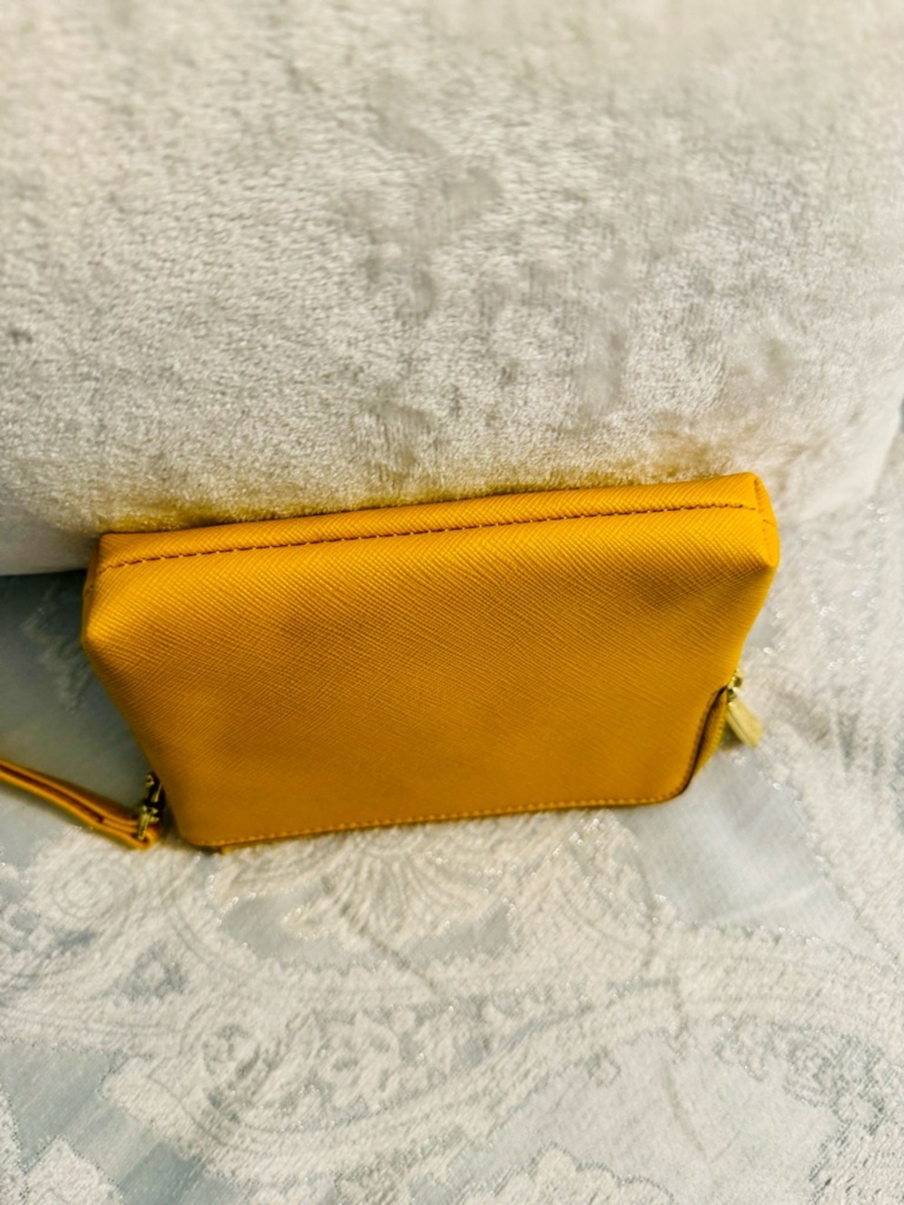 a new day Yellow Floral Studded Wristlet Clutch - Picture 5 of 5